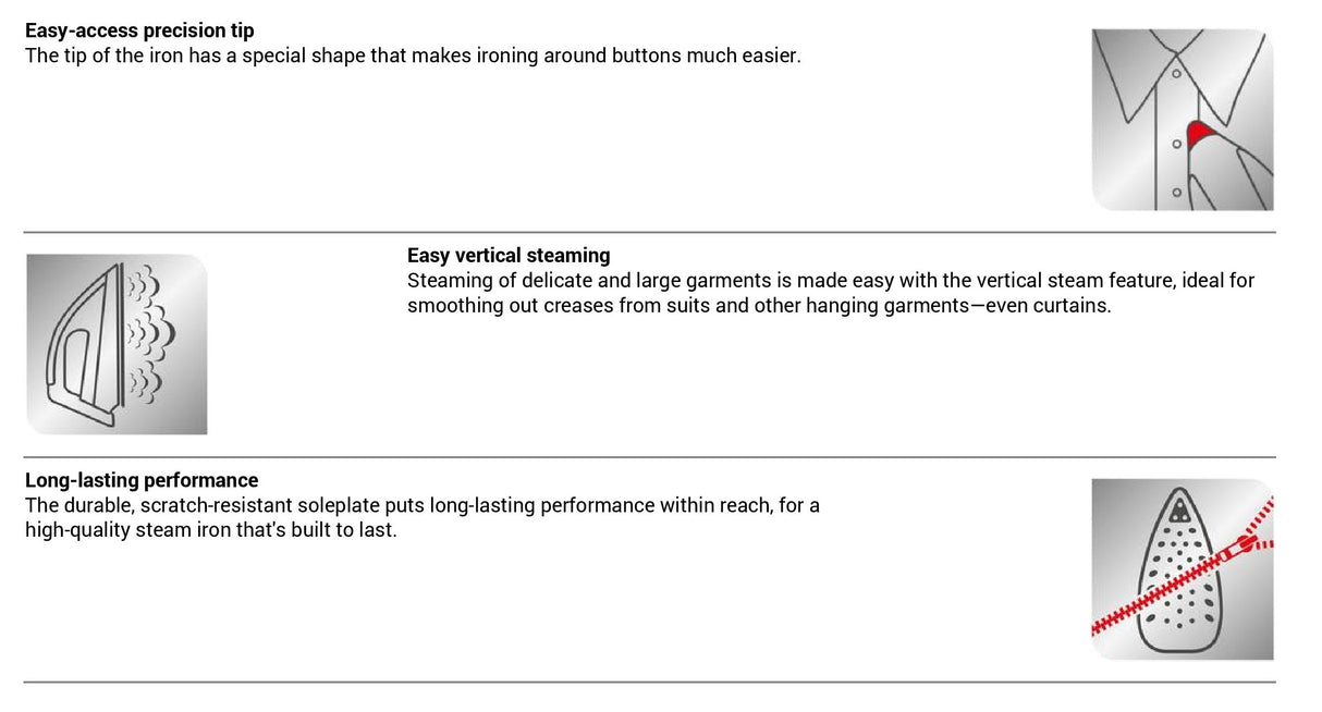 Tefal FV6832 Steam Iron Ultragliss Plus 2800W