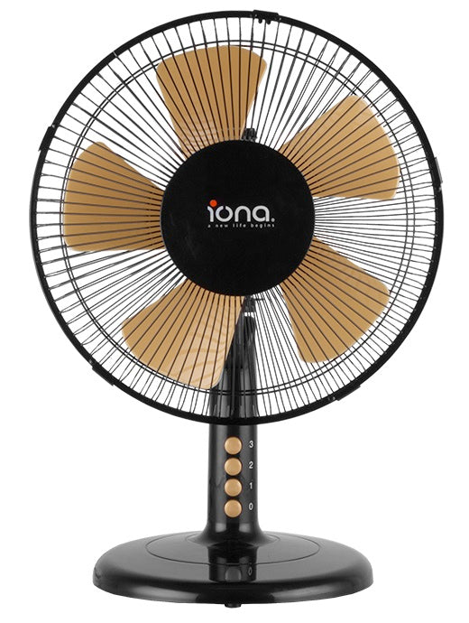 Iona GLTF120 Electric Table Fan 12 Inch