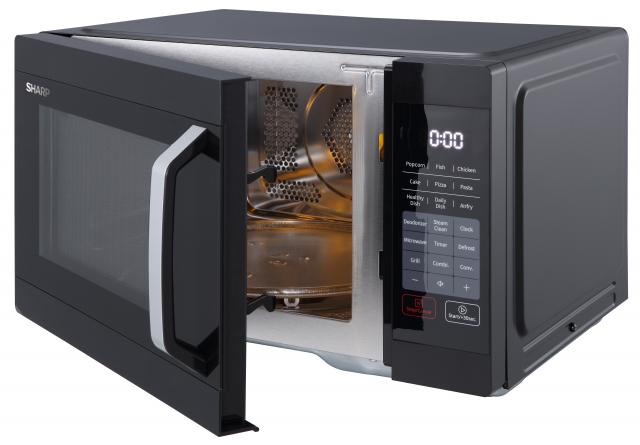 Sharp R-27C-B Microwave Oven with Grill and Convection 27L