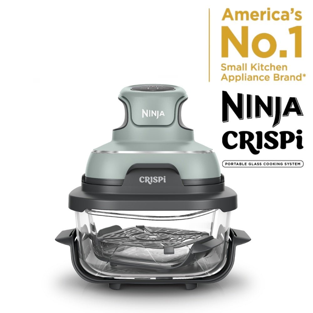 FREE 2.3L CleanCrisp™ Glass Container Worth $49.99 While stocks last - Ninja FN101SM | FN101 Crispi Portable Air Fryer - 3 Colors Available