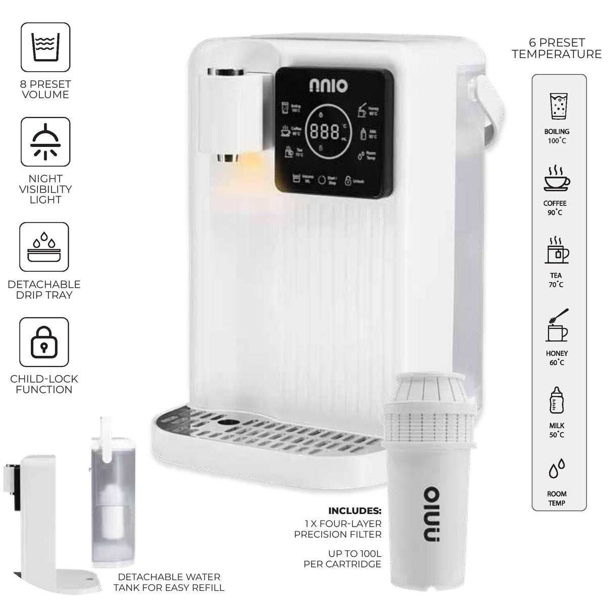 NNIO FLOW-35 Instant Water Dispenser 3.5L