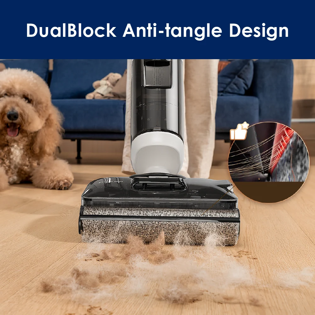 FREE 2 x Cleaning Solution - Tineco Floor One S7 Stretch Max Smart Floor Washer Vacuum Cleaner