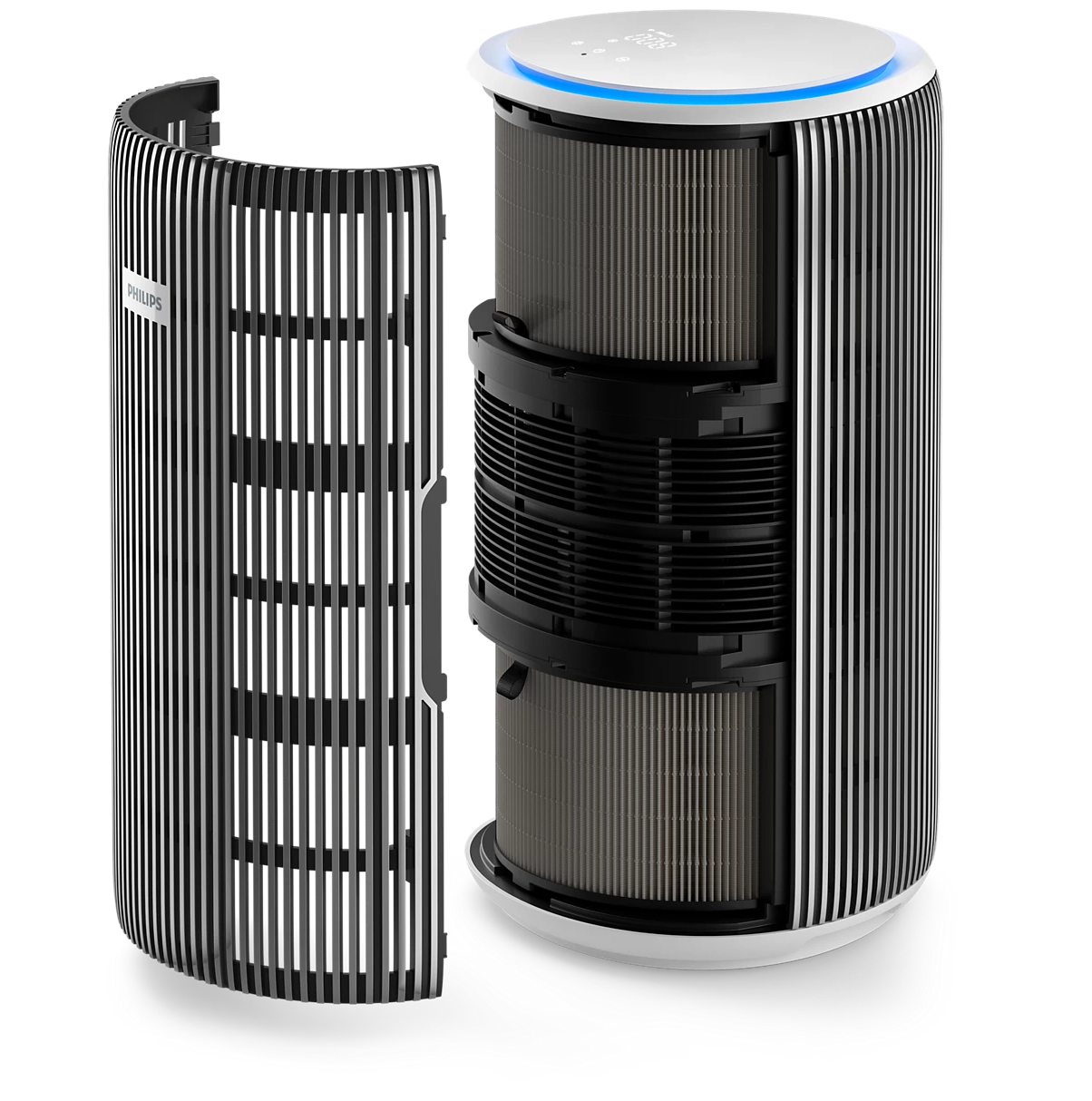 Philips AC3220/10 | AC3220 Smart Air Purifier Pro 3200 Series, HEPA, 520m³/h CADR, 135m² Coverage, Cleans up to 99.97% particles