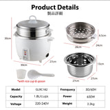 Iona GLRC182 Rice Cooker 1.8L