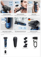 Braun S6 61-B1500S | Series 6 61-B1500s Wet & Dry shaver with travel case and 1 attachment