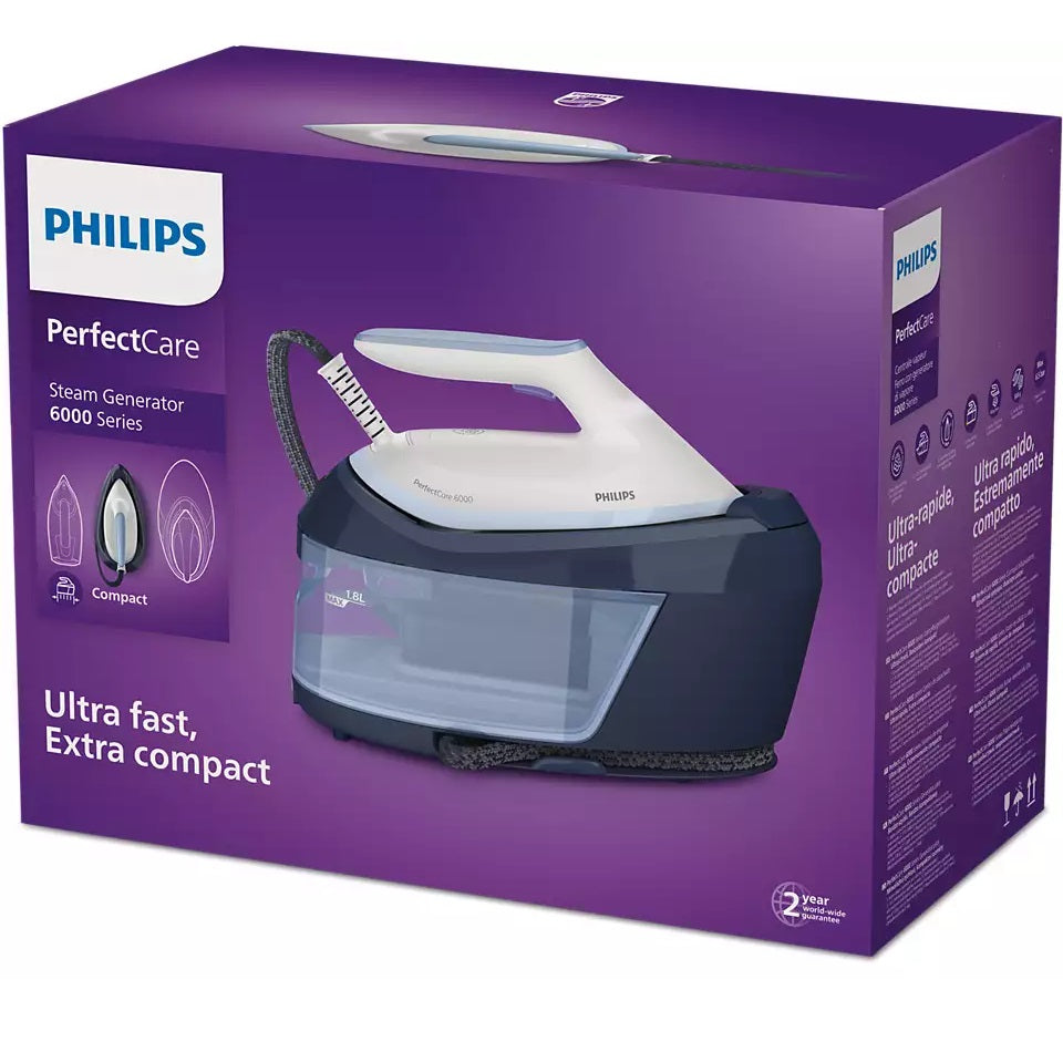 Philips PSG6026 | PSG6026/20 PerfectCare 6000 Series Steam Generator OptimalTEMP Technology