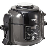 Ninja OP300 Foodi 8 in 1 Multi cooker in one pot, Pressure cooker, Broil, Dehydrate, Slow Cooker, Air Fryer, Grill, Sear/Saute, Steam & More, with 6L Capacity and Recipe Book