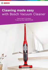 Bosch BBH3ZOO28 Rechargeable Vacuum Cleaner Flexxo Gen2 28Vmax ProAnimal