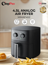 Mayer MMAF452 CrispPRO Analog Air Fryer 4.5L