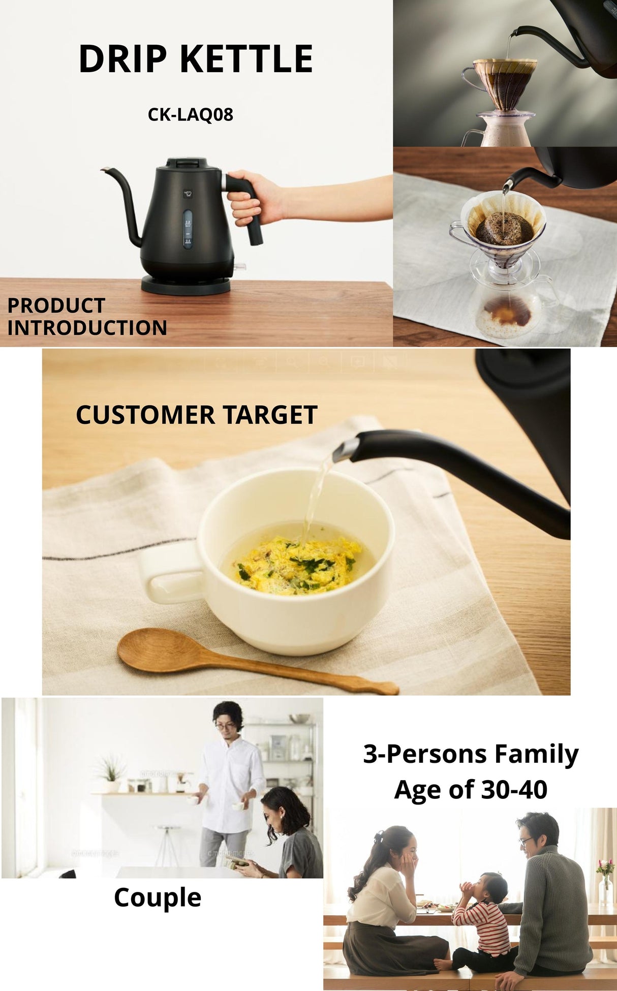 Zojirushi CK-LAQ08 Electric Drip Kettle 0.8L