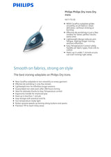 Philips HD1175/20 Dry Iron 1100W