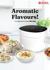 Sona SRC 2626 | SRC2626 Digital Rice Cooker 1.2L
