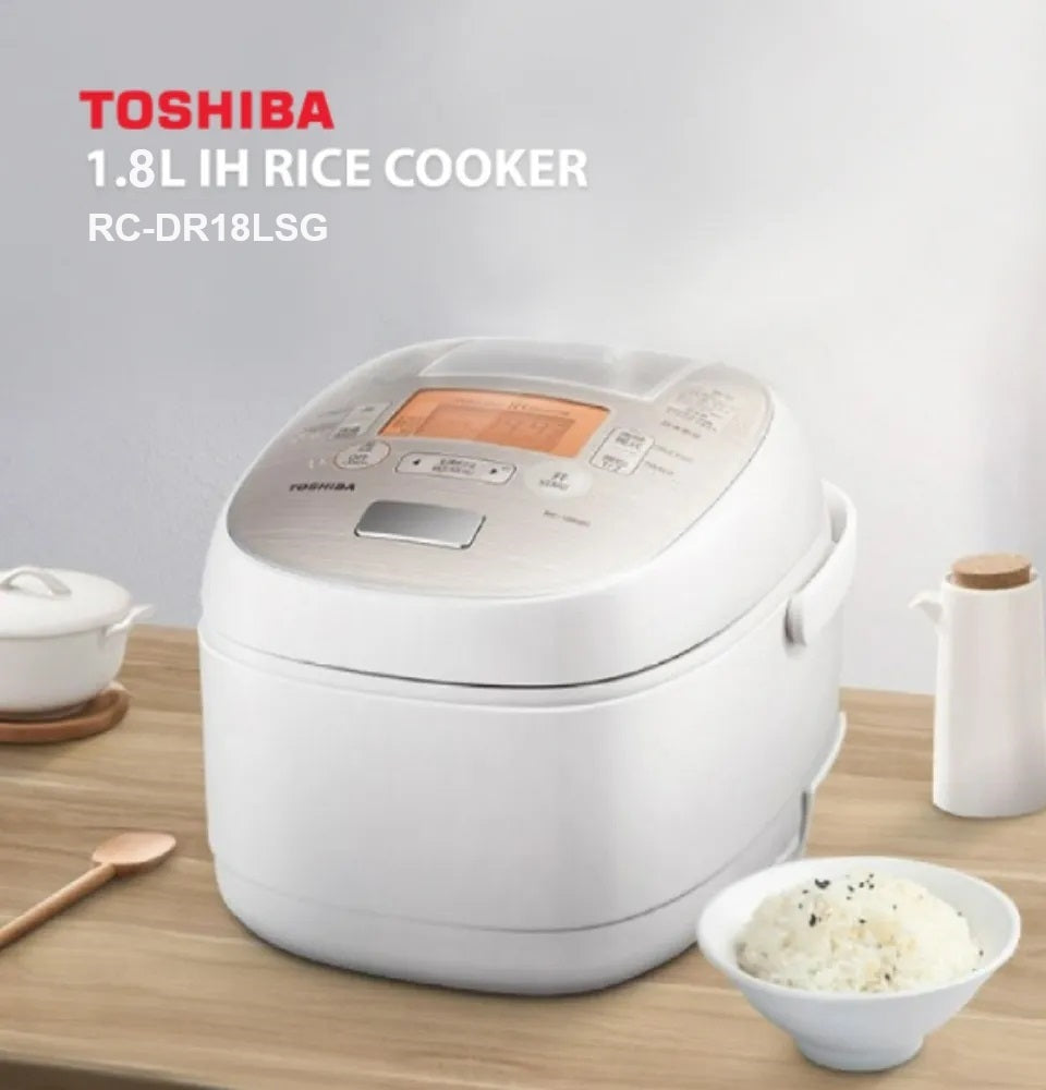 Toshiba RC-DR18L(W)SG IH Rice Cooker 1.8L