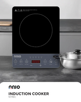 NNIO N178IC Induction Cooker - Stainless Steel Pot Included