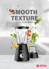 Sona SB 3033 | SB3033 2 In 1 Blender 1.5L