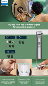 Philips MG5932/15 Multigroom Series 5000 - 11 in 1 Trimmer