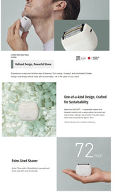 Panasonic ES-PV6A 5-Blade Palm-Sized Wet and Dry Rechargeable Shaver - Made in Japan