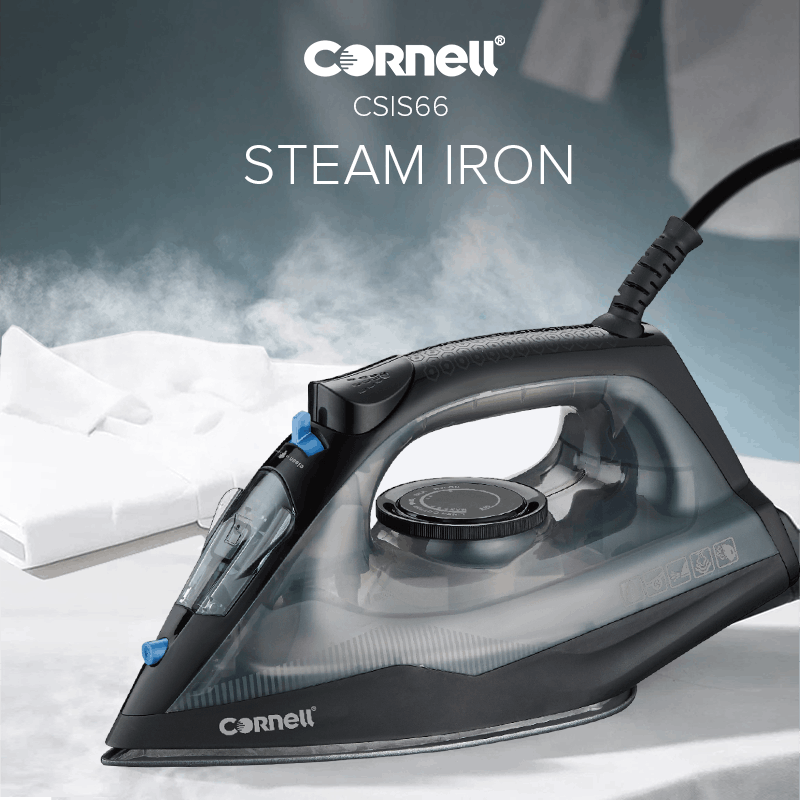 Cornell CSIS66 Steam Iron 1600W
