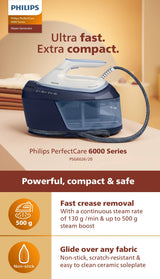 Philips PSG6026 | PSG6026/20 PerfectCare 6000 Series Steam Generator OptimalTEMP Technology