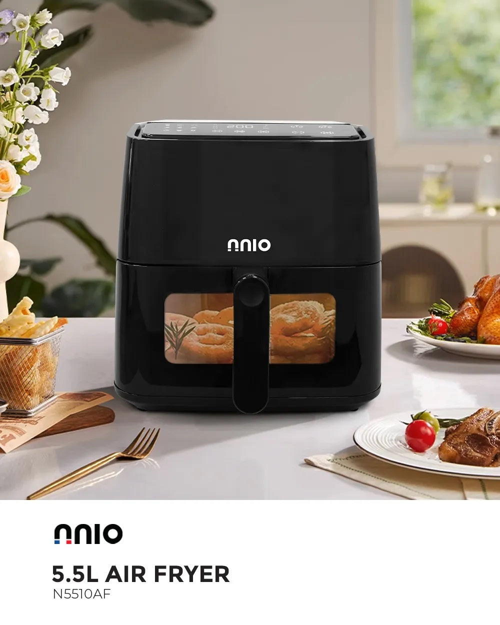 NNIO N5510AF Air Fryer 5.5L