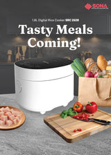 Sona SRC 2628 | SRC2628 Digital Rice Cooker 1.8L