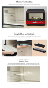 Hitachi MRO-S800YS Super Heated Steam Microwave Oven 31L