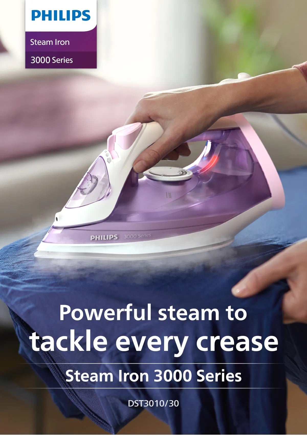 Philips DST3010/30 Steam Iron 3000 Series 2000W