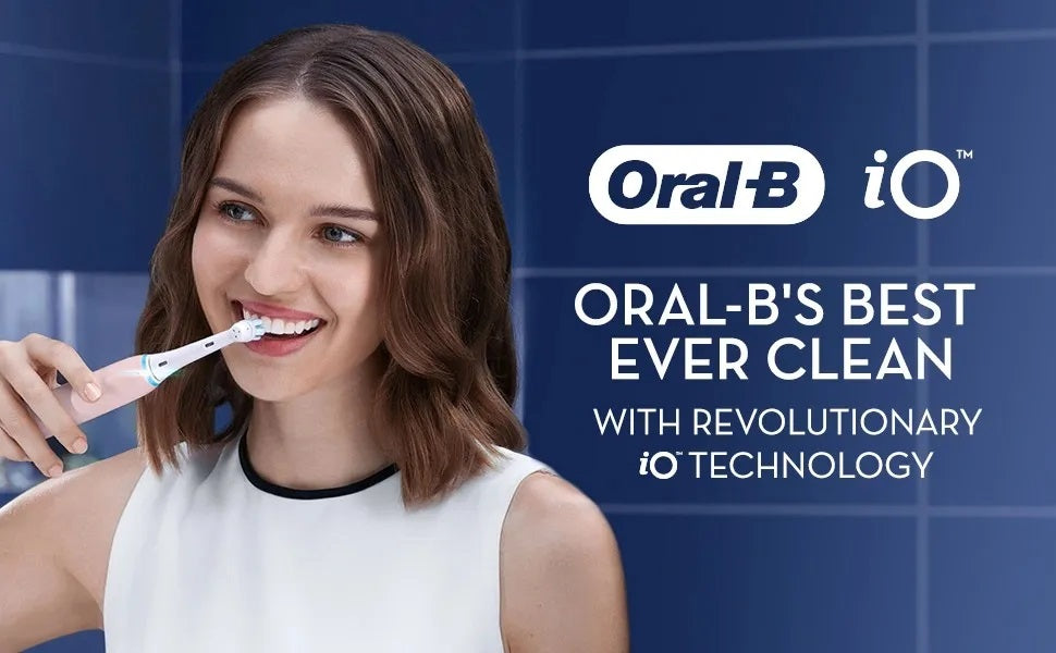 Oral-B iO Series 6 Electric Toothbrush with Micro Vibration Bluetooth A.I Teeth Tracking iO6 Powered by Braun