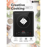 Sona SIC 8655 | SIC8655 Multi-Function Induction Cooker 2000W with Free Pot