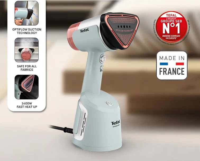 Tefal DT9814 Aerosteam Handheld Garment Steamer 1400W