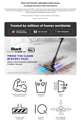 FREE Shark FA050SM Hydrogo Portable Misting Fan (Worth $199) While Stocks last - Shark IW4271SMBK PowerClean360 Cordless Vacuum with Auto Empty Dock
