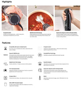 Braun MQ5235 MultiQuick 5 Vario Hand Blender 1000W