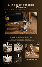 FREE 2 x Cleaning Solution - Tineco Floor One Switch S6 Power Kit Cordless Floor Washer