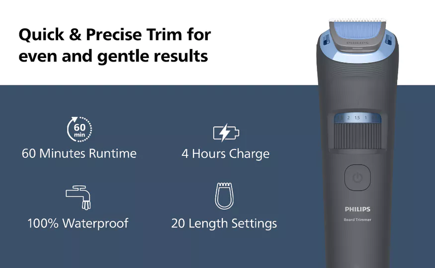 Philips BT3617/15 Beard Trimmer 3000 Series