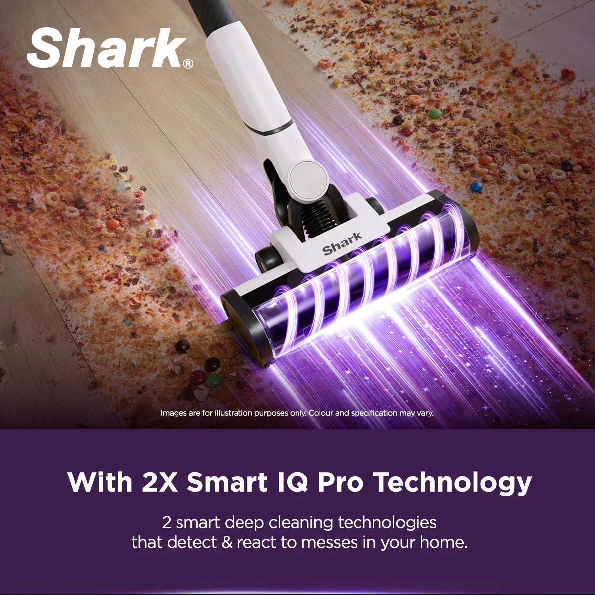 Shark LC351SMWH | LC351 EvoPower System NEO+ Cordless Vacuum with Auto Empty Dock 1.7kg, Ideal for Pets