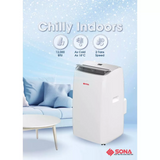 Sona SACN 6283 | SACN6283 Remote Portable Air Conditioner 12k BTU