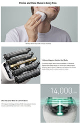 Panasonic ES-PV6A 5-Blade Palm-Sized Wet and Dry Rechargeable Shaver - Made in Japan