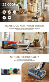 FREE 2 x Cleaning Solution - Tineco Floor One i7 Fold Wet & Dry Vacuum Cleaner