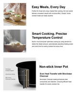 Panasonic SR-DC186WSH Microcomputer Rice Cooker 1.8L