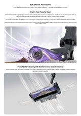 FREE Shark FA050SM Hydrogo Portable Misting Fan (Worth $199) While Stocks last - Shark IW4271SMBK PowerClean360 Cordless Vacuum with Auto Empty Dock