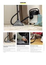 Karcher SE4 Spray Extraction Cleaner