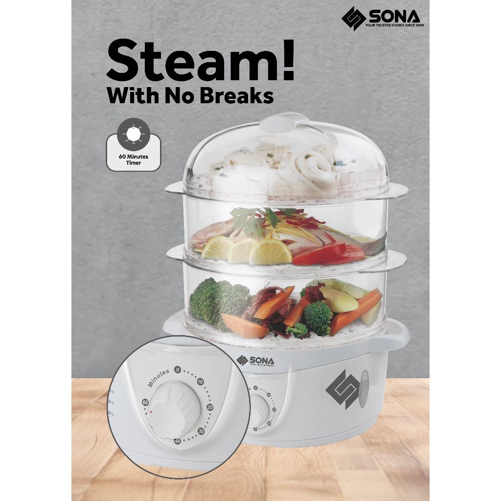 Sona SSR 2046 | SSR2046 Electric Steamer 9L