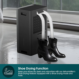 Europace EDH8400DGY DC Smart Pure Dehunidifier + Shoe Dryer + Laundry Dryer + UV + HEPA Filter (5-in-1) - 40L
