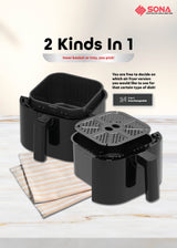 Sona SFR 2748 | SFR2748 Digital Air Fryer 4.5L