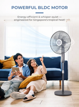 Mistral MSF1842D-BK DC Stand Fan 18 Inch