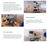 FREE Coffee Glasses Worth $59.80 - Delonghi EC9255.M La Specialista Arte Evo - Pump Espresso Coffee Machines
