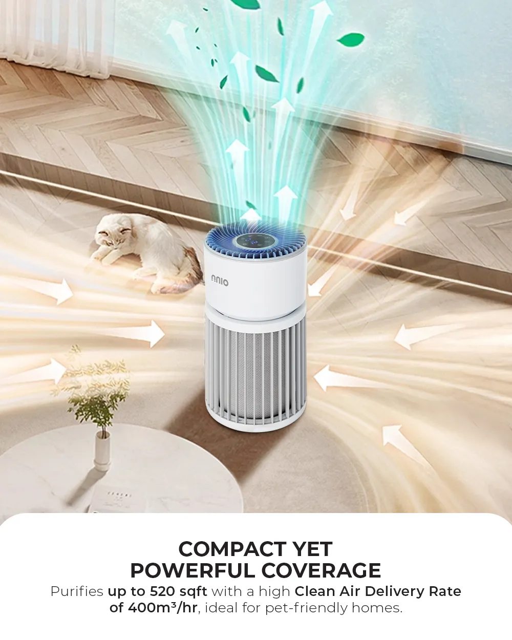 NNIO PET-PRO HEPA-14 Air Purifier for Pets