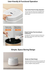 Panasonic SR-DL104WSH Microcomputer Rice Cooker 1L