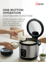 Mayer MMRC182 Rice Cooker 1.8L