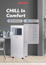 Sona SACN 6251 | SACN6251 Remote Portable Air Conditioner 12000BTU